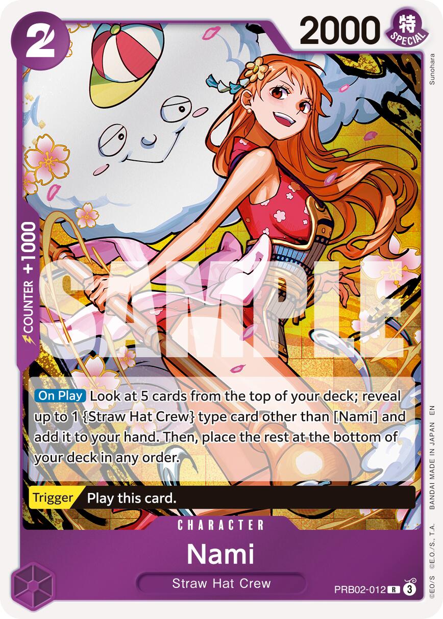 Nami PRB02-012 [ Inglese / Giapponese / Francese / Cinese Semplificato ]