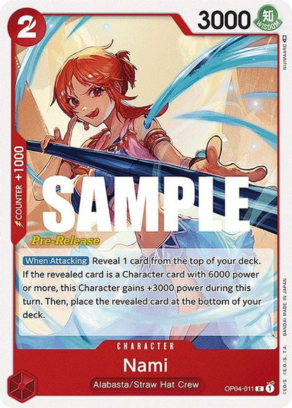 Nami OP04-011 [ Inglese / Giapponese / Francese / Cinese Semplificato ]