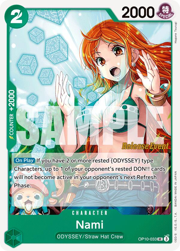 Nami OP10-033 [ Inglese / Giapponese / Francese / Cinese Semplificato ]