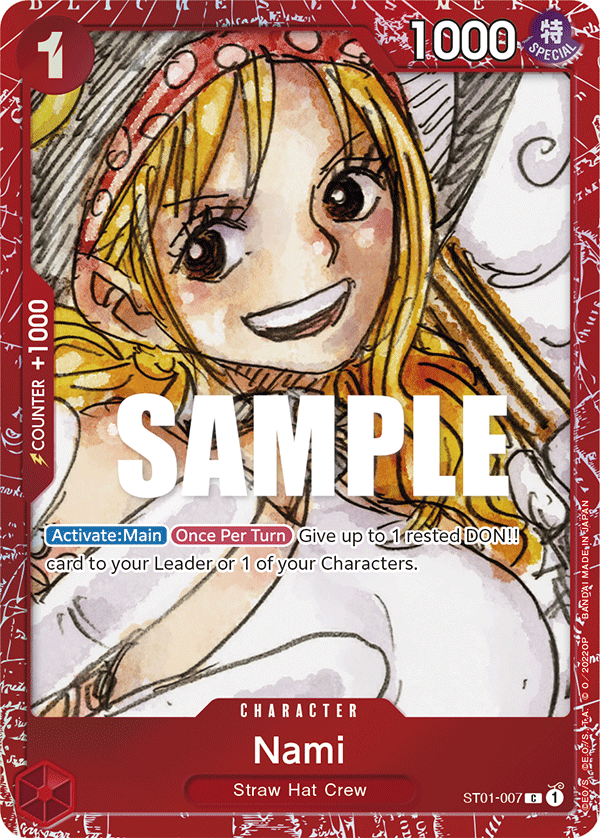 Nami ST01-007 [ Inglese / Giapponese / Francese / Cinese Semplificato ]