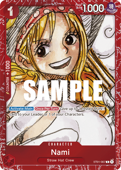 Nami ST01-007 [ Inglese / Giapponese ]