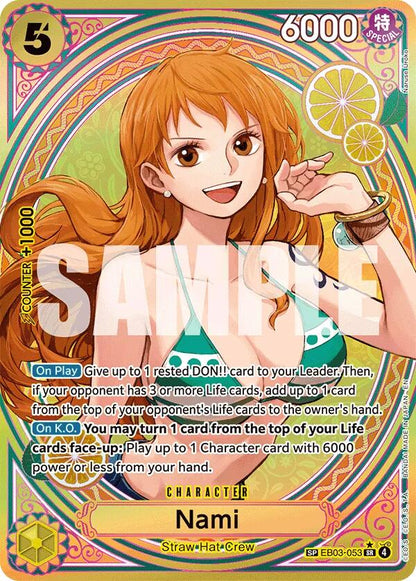 Nami EB03-053 [ Inglese / Giapponese / Francese / Cinese Semplificato ]