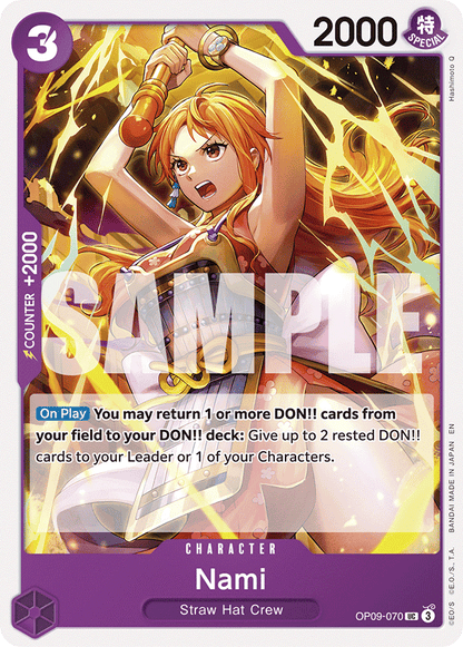 Nami OP09-070 [ Inglese / Giapponese / Francese / Cinese Semplificato ]