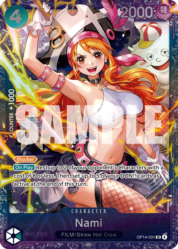 Nami OP14-031 [ Inglese / Giapponese / Francese / Cinese Semplificato ]