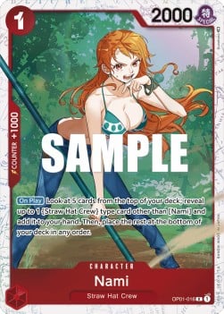 Nami OP01-016 [ Inglese / Giapponese / Francese / Cinese Semplificato ]