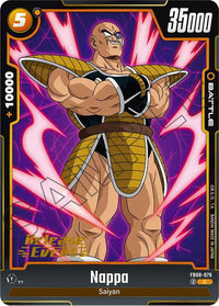 Prereleasestamped - Fusion World Saiyan S Pride Pre Release.