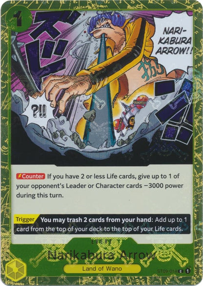 Narikabura Arrow ST09-014 [ Inglese / Giapponese / Francese / Cinese Semplificato ]