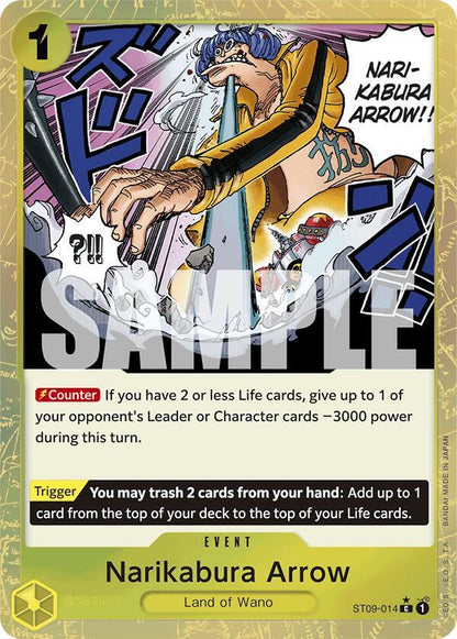 Narikabura Arrow ST09-014 [ Inglese / Giapponese / Francese / Cinese Semplificato ]