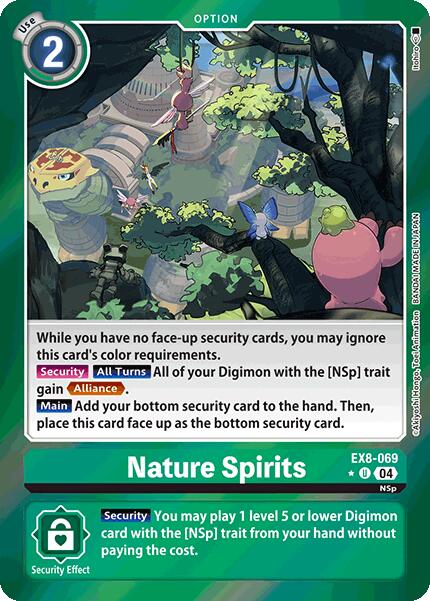 Nature Spirits EX8-069 [ Inglese / Giapponese ]