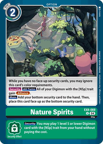 Nature Spirits EX8-069 [ Inglese / Giapponese ]