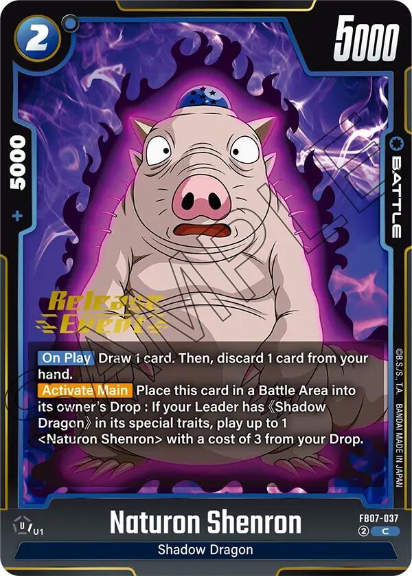 Naturon Shenron FB07-037 [ Inglese / Giapponese ]
