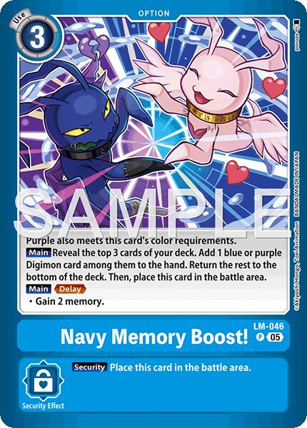 Navy Memory Boost! LM-046 [ Inglese / Giapponese ]
