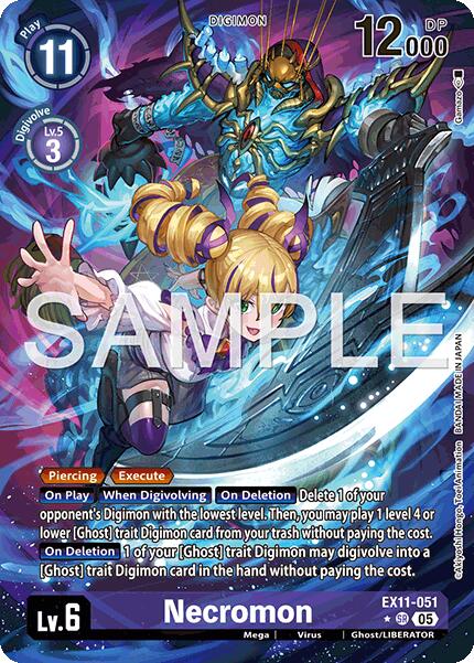 Necromon EX11-051 [ Inglese / Giapponese ]
