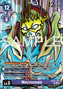 Necromon BT20-079 [ Inglese / Giapponese ]