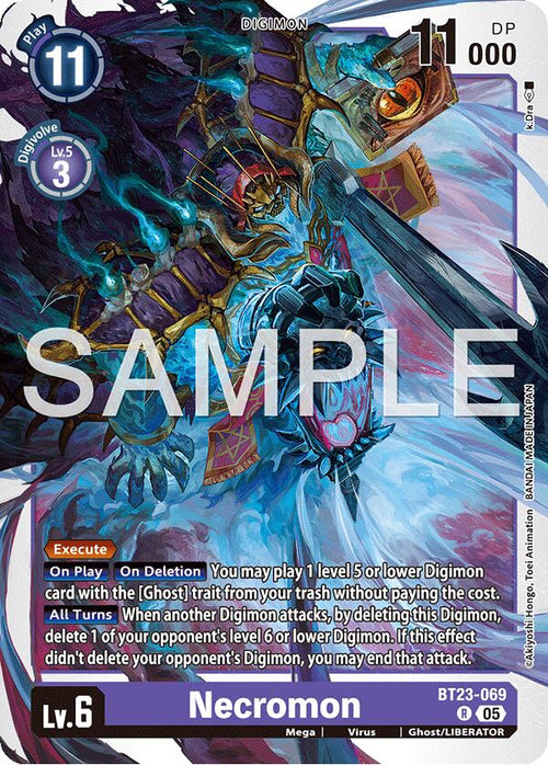 Necromon BT23-069 [ Inglese / Giapponese ]