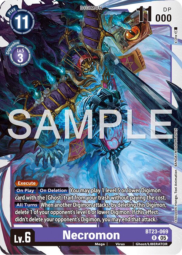 Necromon BT23-069 [ Inglese / Giapponese ]