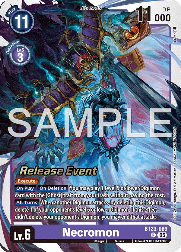 Necromon BT23-069 [ Inglese / Giapponese ]