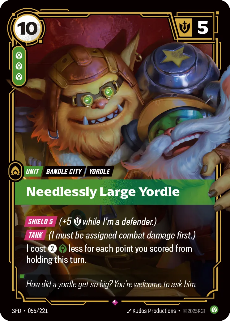 Needlessly Large Yordle (RARE) [ Inglese / Cinese Semplificato ]