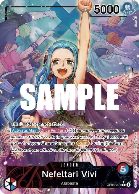 Nefeltari Vivi OP04-001 [ Inglese / Giapponese / Francese / Cinese Semplificato ]