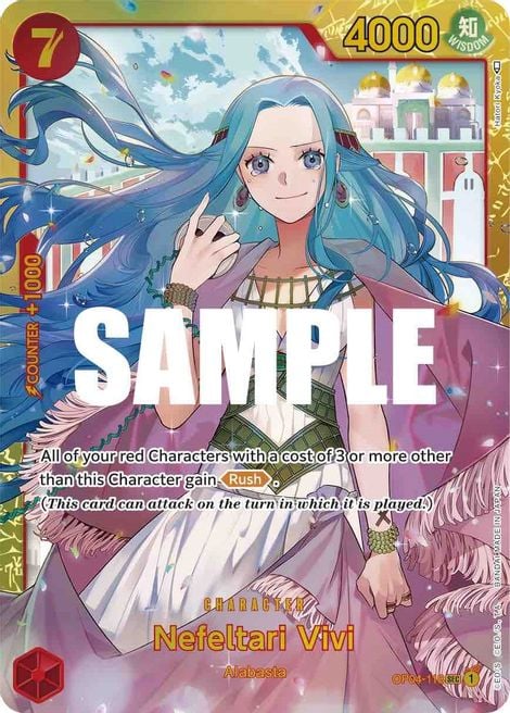 Nefeltari Vivi OP04-118 [ Inglese / Giapponese / Francese / Cinese Semplificato ]