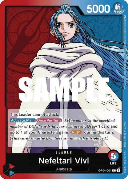 Nefeltari Vivi OP04-001 [ Inglese / Giapponese / Francese / Cinese Semplificato ]