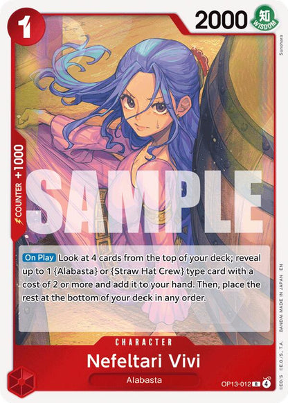 Nefeltari Vivi OP13-012 [ Inglese / Giapponese / Francese / Cinese Semplificato ]