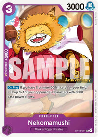 UNCOMMON - (3rd Anniversary Stamp) - OP-13: Carrying on his.