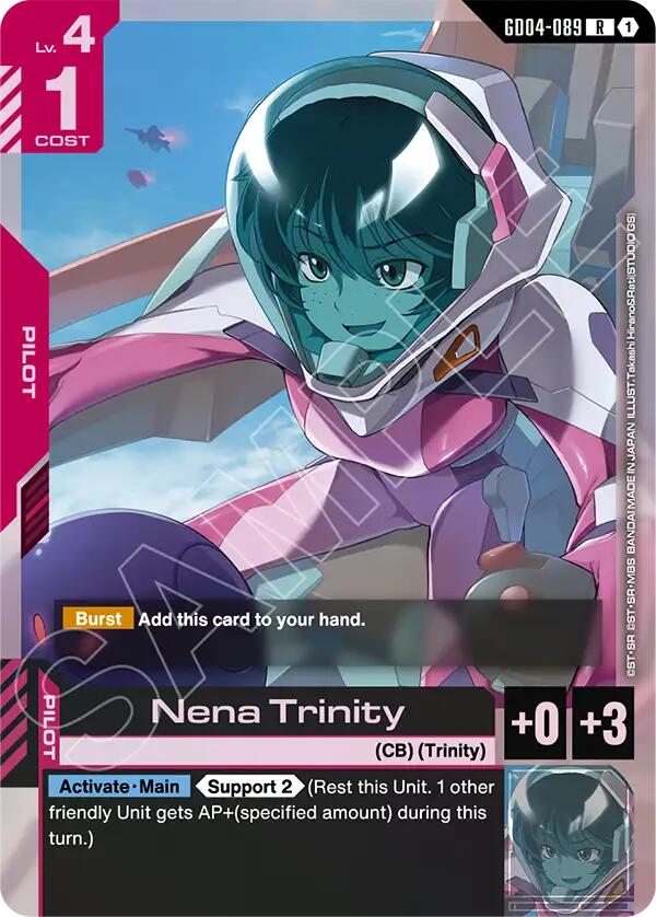 Nena Trinity GD04-089 [ Inglese / Giapponese ]