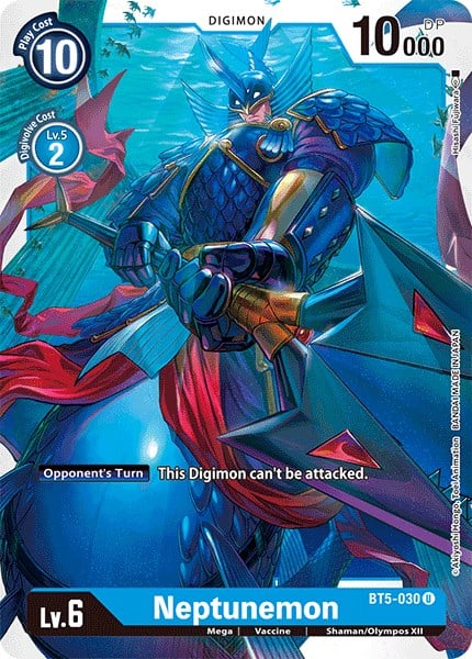 Neptunemon BT5-030 [ Inglese / Giapponese ]