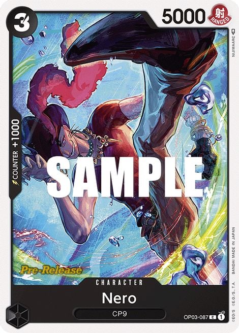Nero OP03-087 [ Inglese / Giapponese / Francese / Cinese Semplificato ]