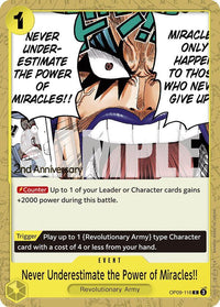 COMMON - (2nd Anniversary Stamp) - OP-09: Emperors in the N.