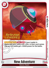 NM / Giapponese / Prereleasestamped - Fusion World New Adventure Pre Release.