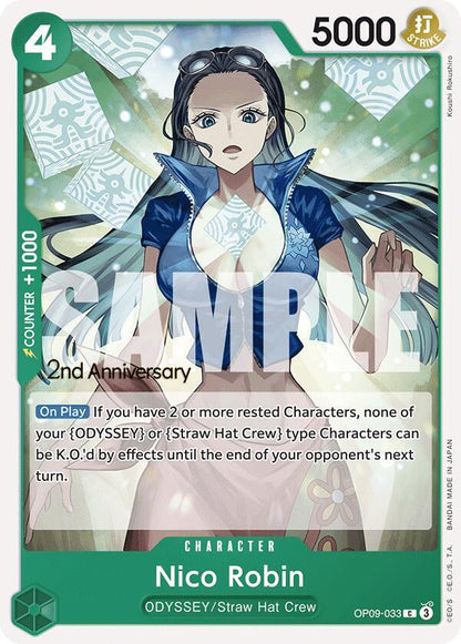 Nico Robin OP09-033 [ Inglese / Giapponese / Francese / Cinese Semplificato ]