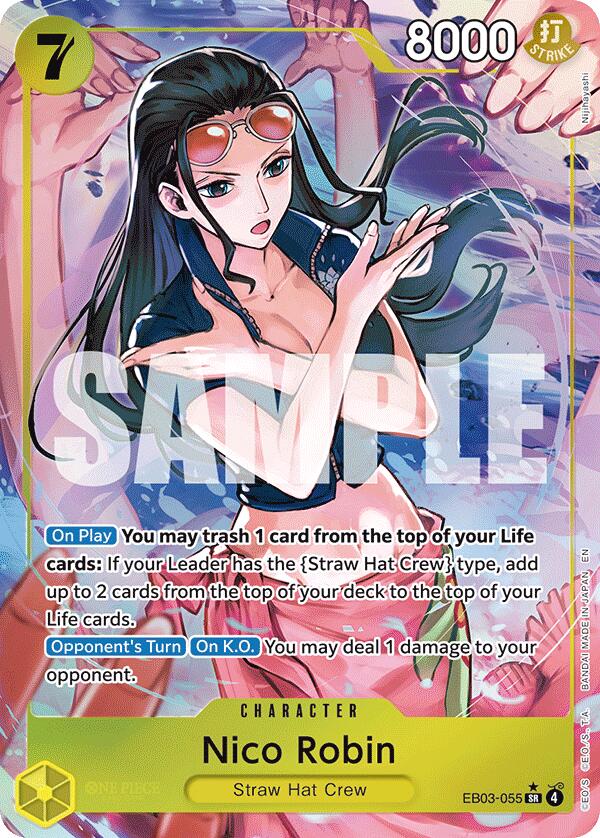 Nico Robin EB03-055 [ Inglese / Giapponese / Francese / Cinese Semplificato ]