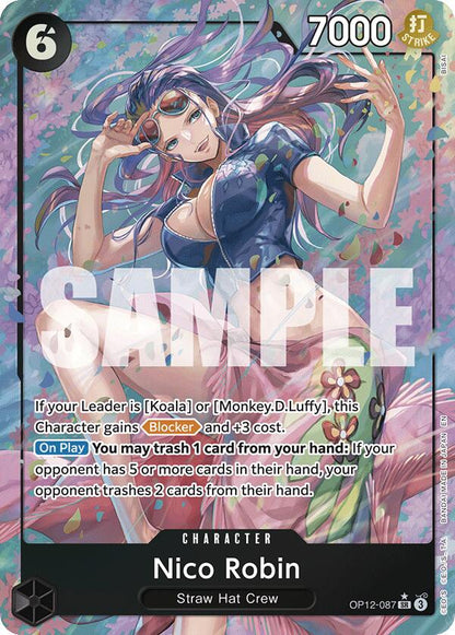 Nico Robin OP12-087 [ Inglese / Giapponese / Francese / Cinese Semplificato ]