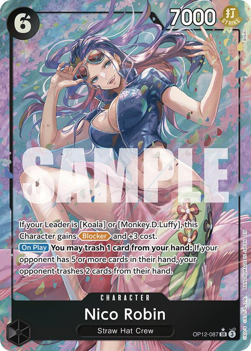 Nico Robin OP12-087 [ Inglese / Giapponese / Francese / Cinese Semplificato ]
