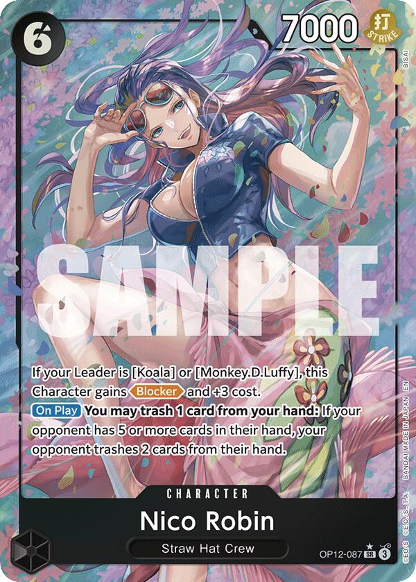 Nico Robin OP12-087 [ Inglese / Giapponese / Francese / Cinese Semplificato ]