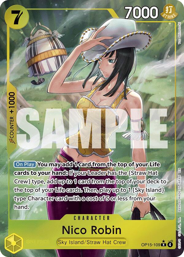 Nico Robin OP15-109 [ Inglese / Giapponese ]