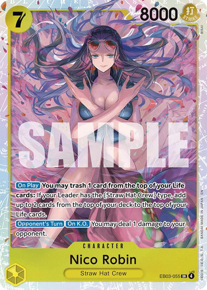 Nico Robin EB03-055 [ Inglese / Giapponese / Francese / Cinese Semplificato ]
