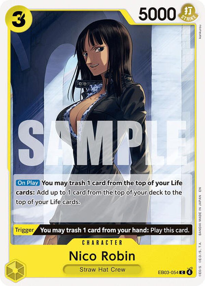 Nico Robin EB03-054 [ Inglese / Giapponese / Francese / Cinese Semplificato ]