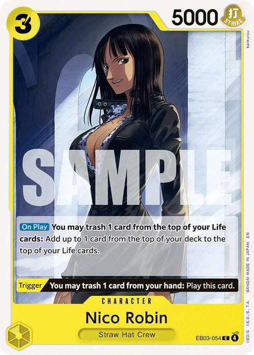 Nico Robin EB03-054 [ Inglese / Giapponese / Francese / Cinese Semplificato ]
