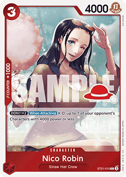 Nico Robin ST21-010 [ Inglese / Giapponese / Francese / Cinese Semplificato ]