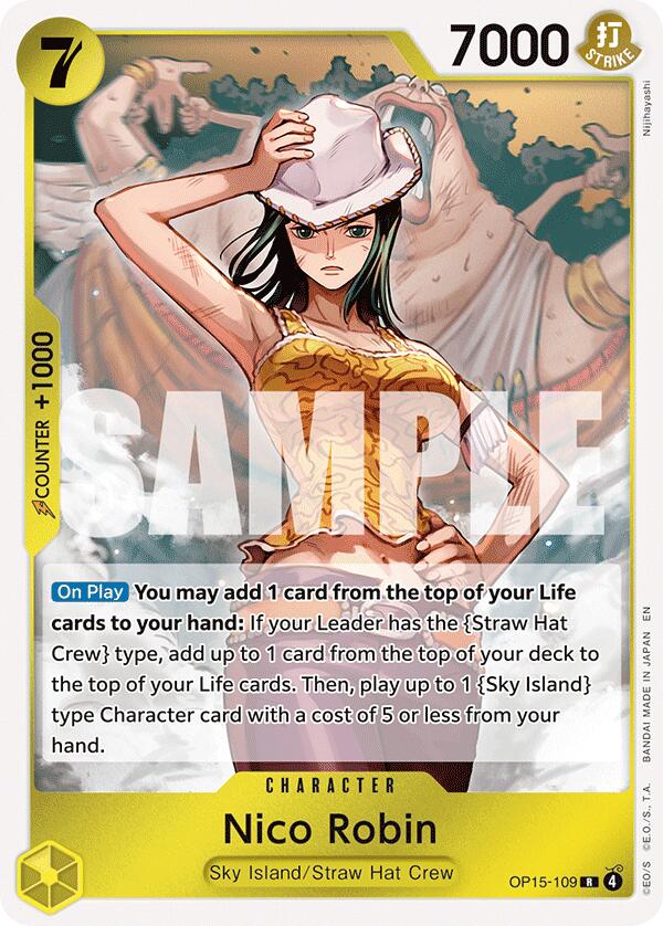 Nico Robin OP15-109 [ Inglese / Giapponese ]