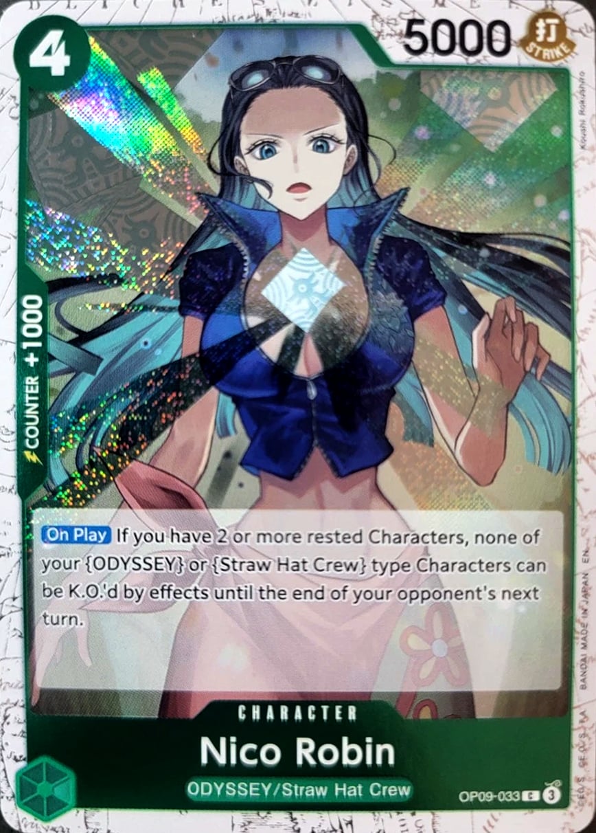Nico Robin OP09-033 [ Inglese / Giapponese / Francese / Cinese Semplificato ]