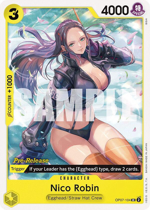 Nico Robin OP07-104 [ Inglese / Giapponese / Francese / Cinese Semplificato ]