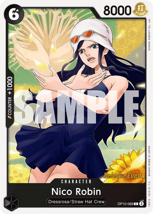 Nico Robin OP10-089 [ Inglese / Giapponese / Francese / Cinese Semplificato ]