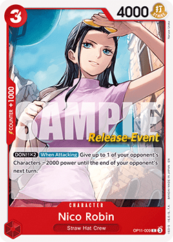 Nico Robin OP11-009 [ Inglese / Giapponese / Francese / Cinese Semplificato ]