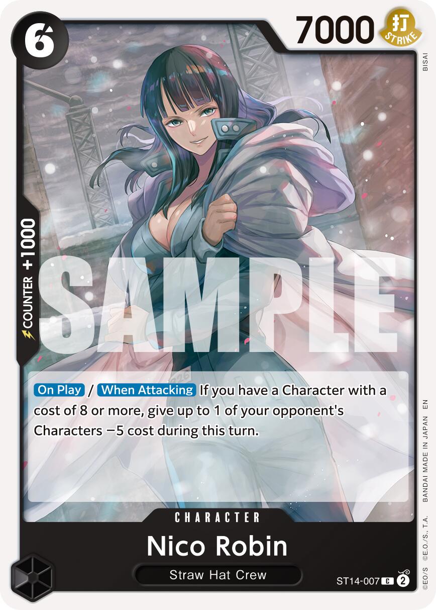Nico Robin ST14-007 [ Inglese / Giapponese / Francese / Cinese Semplificato ]