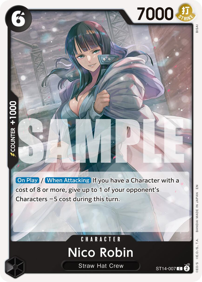 Nico Robin ST14-007 [ Inglese / Giapponese / Francese / Cinese Semplificato ]