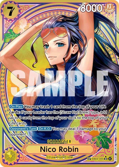Nico Robin EB03-055 [ Inglese / Giapponese / Francese / Cinese Semplificato ]